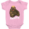 bear khabib Baby Bodysuit