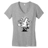wake &amp; sake Women's V-Neck T-Shirt