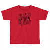 educated, natural, melanated Toddler T-shirt