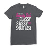 classy sassy Ladies Fitted T-Shirt
