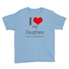 i love my daughters Youth Tee
