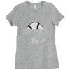 softball mom sequins Ladies Fitted T-Shirt