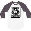 bull dog disobey 3/4 Sleeve Shirt