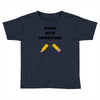 down with homework Toddler T-shirt