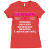 Gemini Woman Ladies Fitted T-Shirt