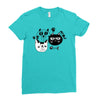 Cats Ladies Fitted T-Shirt