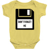 Don't Forget Me Disk Baby Bodysuit