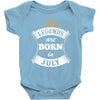 Legends Are Born In July Baby Onesie