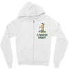 I Pooped Today Zipper Hoodie