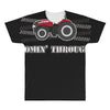 case ih red tractor boy comin' through All Over Men's T-shirt