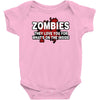 zombies love you, ideal birthday gift or present Baby Bodysuit