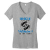 Uncle is my Name Fishing Is My Game Women's V-Neck T-Shirt