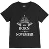 Legends Are Born In November V-Neck Tee