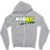 mommy eat veg Zipper Hoodie