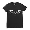 dogs Ladies Fitted T-Shirt