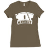 rawkus records Ladies Fitted T-Shirt