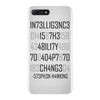 adapt or die encoded iPhone 7 Plus Case