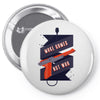 make games not war Pin-back button