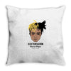 XXXTentacion Rest in Peace Throw Pillow