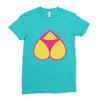 love (2) Ladies Fitted T-Shirt