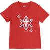 skull snowflakes alternative christmas jumper V-Neck Tee