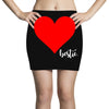 Besties Heart Family Matching Mini Skirts