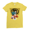 Goku 3D Ladies Fitted T-Shirt