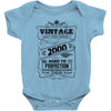 Vintage Aged To Perfection 2000 Baby Onesie