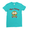 hippie holidays Ladies Fitted T-Shirt