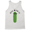 dill with it black logo Tank Top