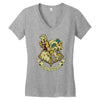 pokewarts Women's V-Neck T-Shirt