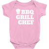 bbq grill chef Baby Bodysuit