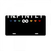 infinity License Plate
