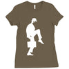ministry of silly walks Ladies Fitted T-Shirt
