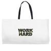Work Hard Weekender Totes