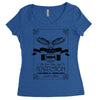 vintage 1964 a star was born aged perfection Women's Triblend Scoop T-shirt
