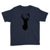 deer skull christmas Youth Tee