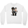 pulp fiction caricature ideal birthday gift present Crewneck Sweatshirt