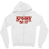 spooky shit Zipper Hoodie