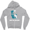 why so british Zipper Hoodie