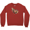 not today satan Crewneck Sweatshirt