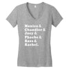 Friends Tv Show Women's V-Neck T-Shirt