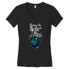 nature in my heart Women's V-Neck T-Shirt