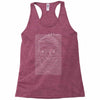 skull division Racerback Tank