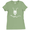 they made me do it Ladies Fitted T-Shirt