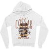 with enough coffee, everything is possible Zipper Hoodie