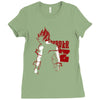 World War Z Goku DBZ Ladies Fitted T-Shirt