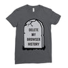 delete my browser history Ladies Fitted T-Shirt
