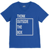 think outside the box V-Neck Tee