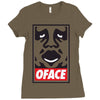 o face Ladies Fitted T-Shirt